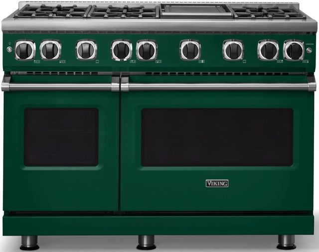 Viking® 7 Series 48" Ivy Pro Style Gas Range with Griddle-2