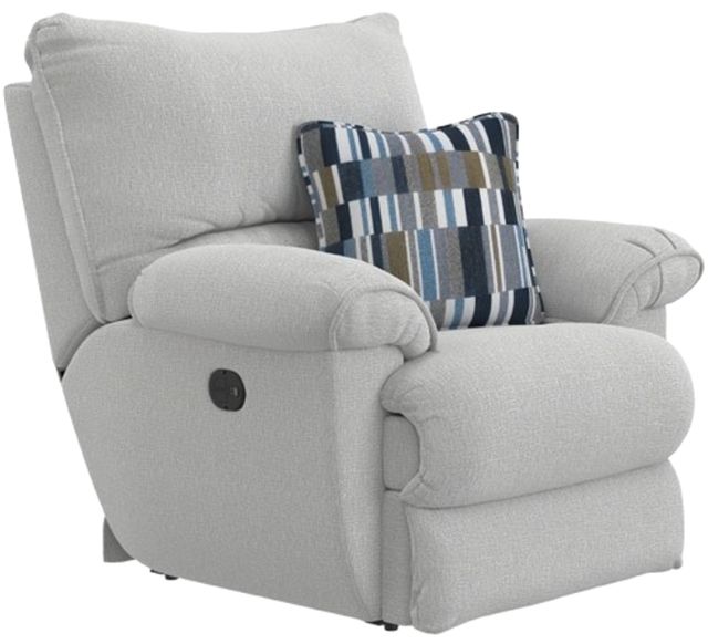 Catnapper Lenny Winter Power Lay Flat Recliner-0