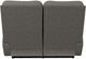 La-Z-Boy® Trouper Charcoal Power Reclining Loveseat with Headrest and Lumbar-3