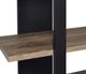 Coaster® Danbrook Black/Aged Walnut Bookcase-1