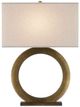Currey & Company Cercle Dark Antique Brass Table Lamp-1