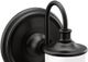 Moen® Belfield™ Matte Black One Globe Bath Light-1