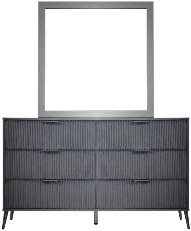 New Classic® Home Furnishings Kailani Gray Dresser and Mirror Set-2