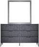 New Classic® Home Furnishings Kailani Gray Dresser and Mirror Set-2