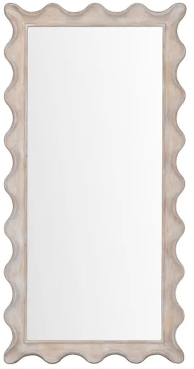 Crestview Collection Wavescape Natural Wall Mirror-0