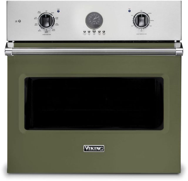 Viking® Professional 5 Series 30" Cypress Green Built In Single Electric Premiere Wall Oven-0