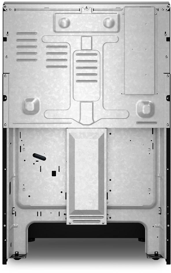 Whirlpool® 30'' FingerPrint Resistant Stainless Steel Freestanding Electric Range with Air Cooking Technology-3