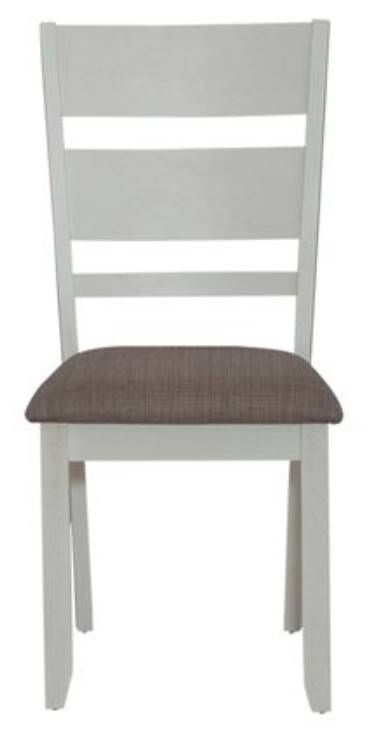Liberty Furniture Brook Bay Gray/Textured White Dining Side Chair-2