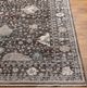 Surya Carlisle Dark Brown/Ivory 4'x6' Area Rug-1
