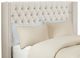 Olliix by Madison Park Cream Queen Amelia Upholstery Headboard-2