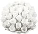 A & B Home White Open Coral Candle Holder-0