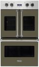 Viking® 7 Series 30" Martini Double Electric French-Door Wall Oven-0