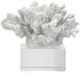 A & B Home Clear/White Inna Faux Rising Coral-2