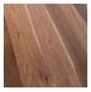 Country View Woodworking Customizable Glenwood Live Edge Sap Walnut Top 48" Dining Table with Brown Maple Base-3