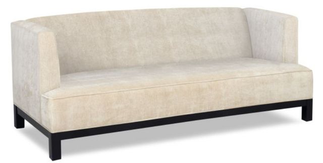 Parker Southern Cosmo Aristocrat Cream/Espresso Sofa-0