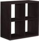 Linon Cody Espresso 4-Cube Storage Cabinet-0