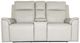 Flexsteel® Vernon Dove Gray Power Reclining Loveseat-1