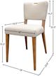 LH Home Notting Hi Luella Brown/Manchester Beige Dining Side Chair-2
