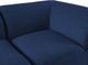 Meridian Furniture Miramar 6-Piece Navy Modular Sectional Sofa Set-3