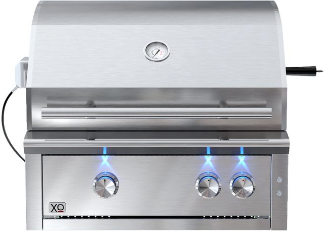 XO 2-Burner Stainless Steel Built-In Natural Gas Grill-0