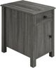 Brassex Inc. Grey Accent Table-0
