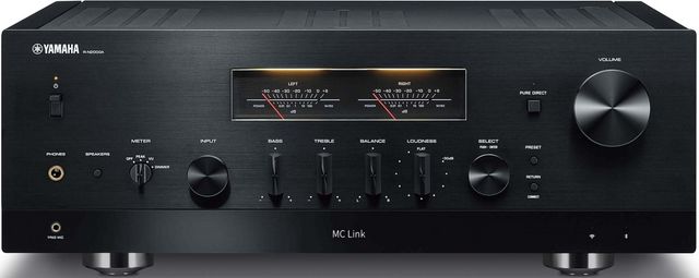Yamaha® Black Network Receiver