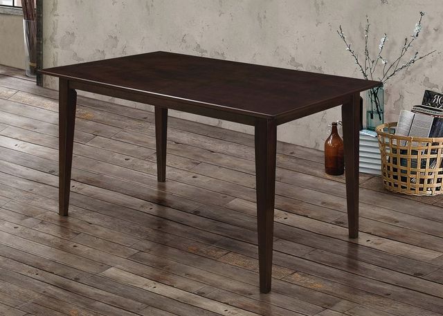 Coaster® Gabriel Cappuccino Rectangular Dining Table-3