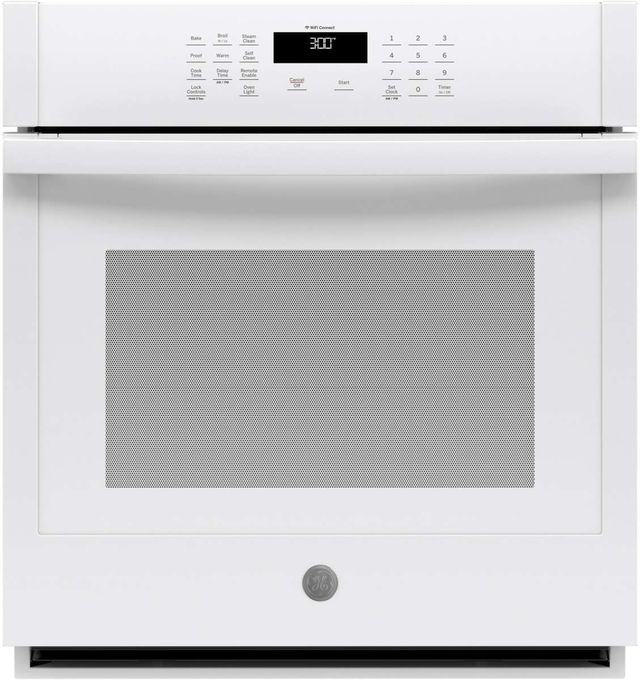 GE® 27" White Electric Built In Single Oven-0