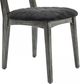 Armen Living Katelyn Midnight Open Back Dining Chair-3