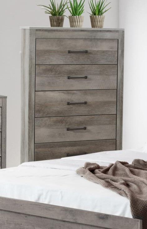 American Wholesale Furniture Langston Grey Chest-1