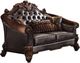 ACME Furniture Vendome ll Cherry/Dark Brown Loveseat -0