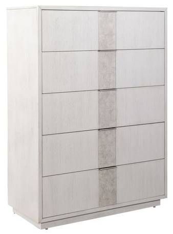 Liberty Furniture Mirage 4-Piece Wire Brushed White Bedroom Set-3