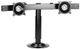 Chief® Black Dual Monitor Horizontal Grommet Mount-0