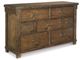 Signature Design by Ashley® Lakeleigh 2-Piece Brown Queen Panel Bed Set-2