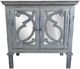 Vintage Furniture Harp Console with Glass-0