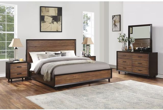 Flexsteel® Alpine Walnut Queen Bed-2