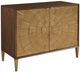 American Drew® Vantage Norwalk Satin Gold/Walnut Door Chest-0