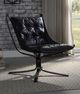 ACME Furniture Carney Vintage Blue Leather Accent Chair-1