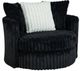 Albany Industries Mondo Black Swivel Chair-0