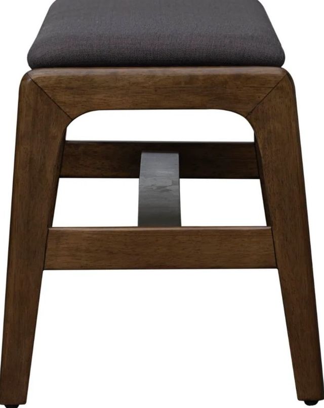LH Home Remix Upholstered Grey/Brown Bench -3