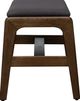 LH Home Remix Upholstered Grey/Brown Bench -3