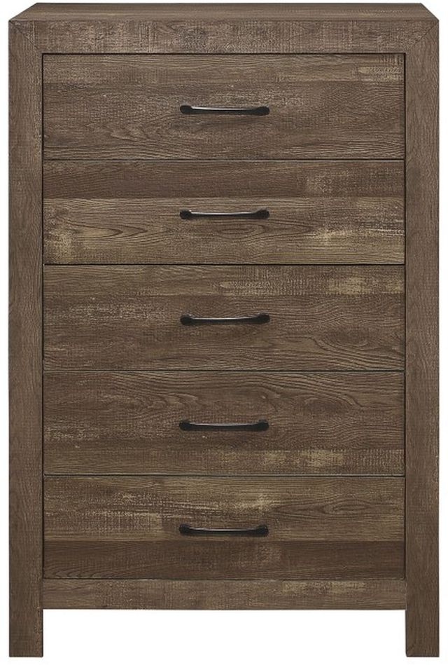 Homelegance® Corbin Rustic Brown Chest-2