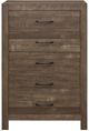 Homelegance® Corbin Rustic Brown Chest-2