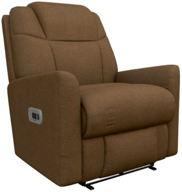La-Z-Boy® Sparrow Nutmeg Power Wall Recliner with Headrest and Lumbar-0