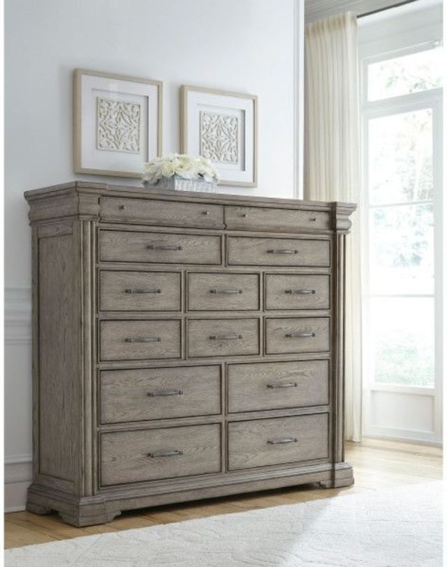 Pulaski™ Madison Ridge Heritage Taupe 14-Drawer Master Chest-2