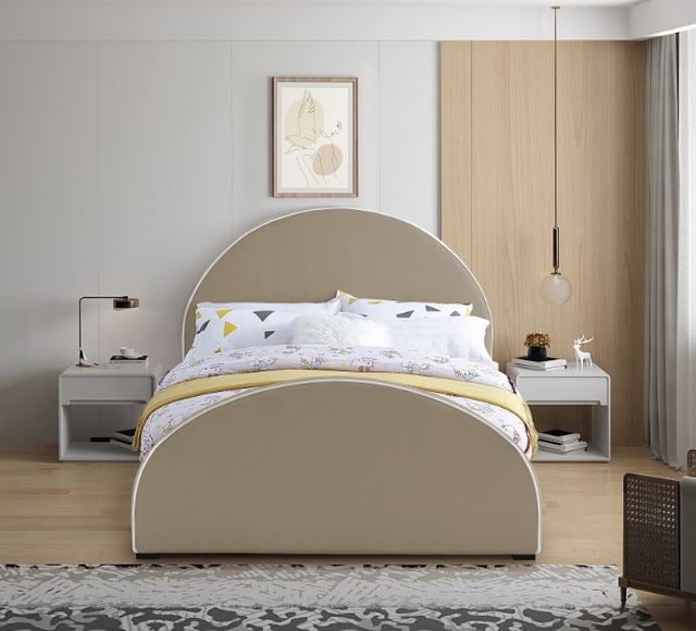 Meridian Furniture Brody Beige Full Bed-3