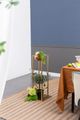 A & B Home Gold Iron Stand-4
