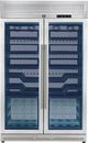 FORNO® Abruzzo Series Alta Qualita 48" 24 Cu. Ft. Stainless Steel Dual Zone Wine Cooler with -1