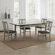Primo International™ Moore 5-Piece Dark Gray Dining Set-0