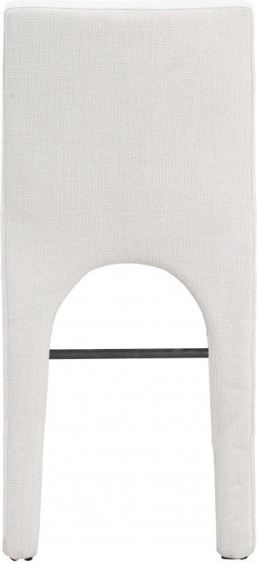 Meridian Furniture Gramercy Cream Counter Stool -3